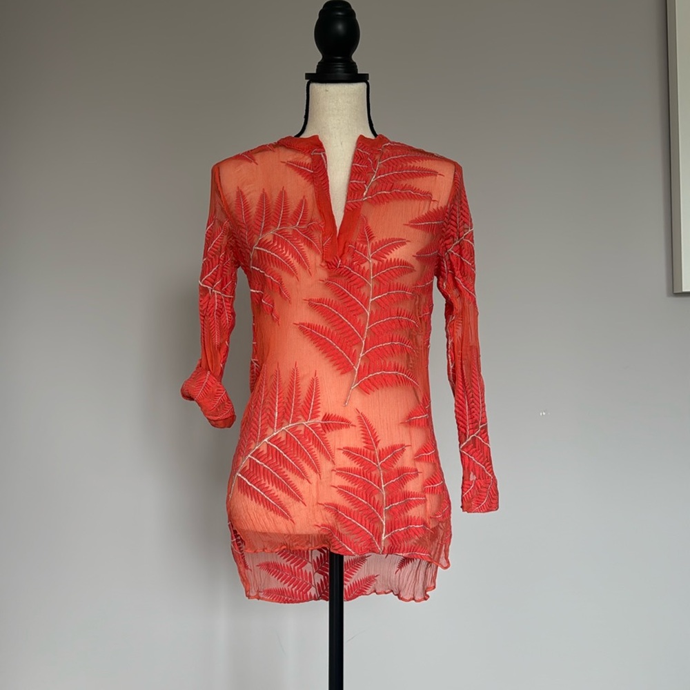 Alice + Olivia XS tunic coral